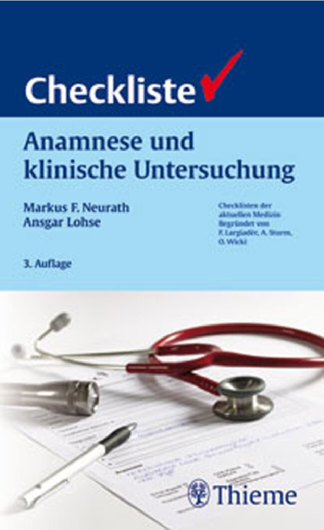 Checkliste Anamnese und klinische Untersuchung